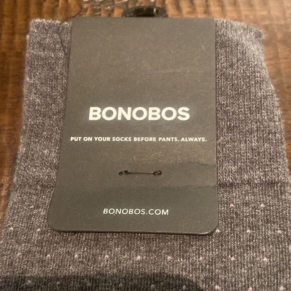 Bonobos Gray Men's Socks - Picture 3 of 5